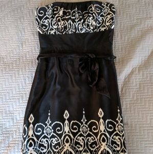 White House Black Market strapless cocktail dress